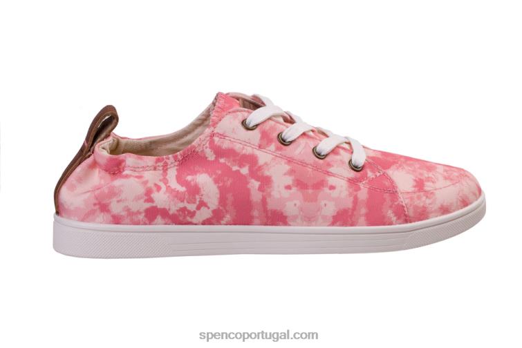 Spenco Footwear rosa pastéis tie dye santa clara 648F480 mulheres