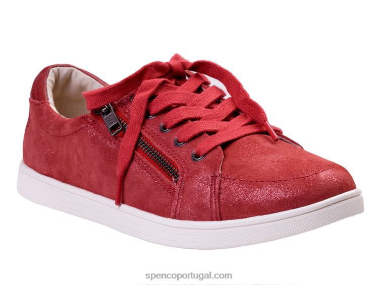 Spenco Footwear samba vermelho santa catalina 648F412 mulheres