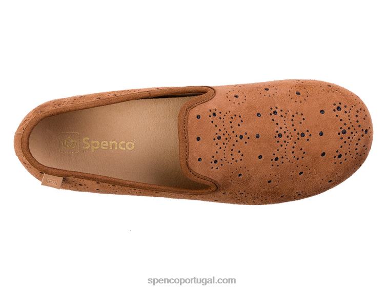Spenco Footwear taupe claro balé paisley classico 648F568 mulheres
