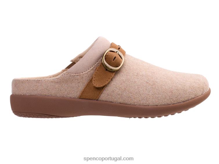 Spenco Footwear taupe claro lã ashley 648F440 mulheres
