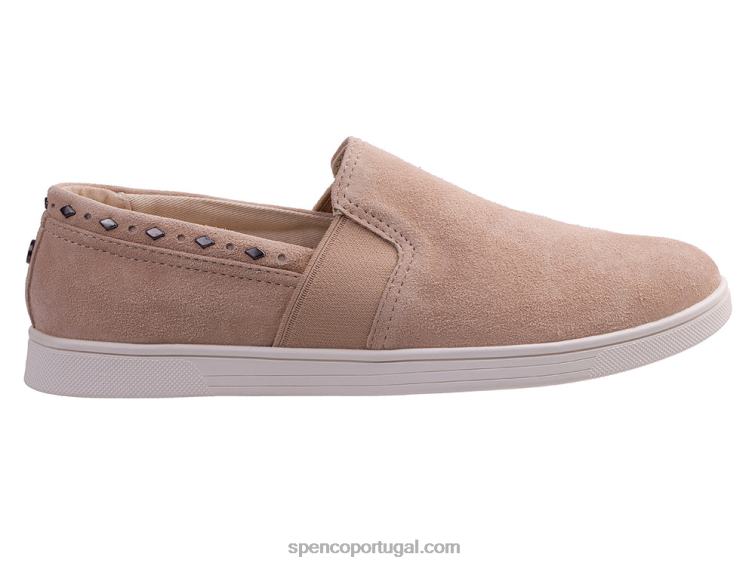 Spenco Footwear taupe claro rebite santa barbara sazonal 648F485 mulheres