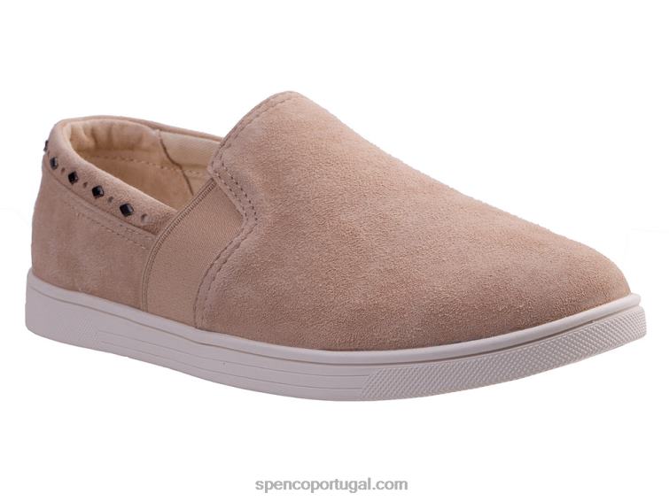Spenco Footwear taupe claro rebite santa barbara sazonal 648F485 mulheres