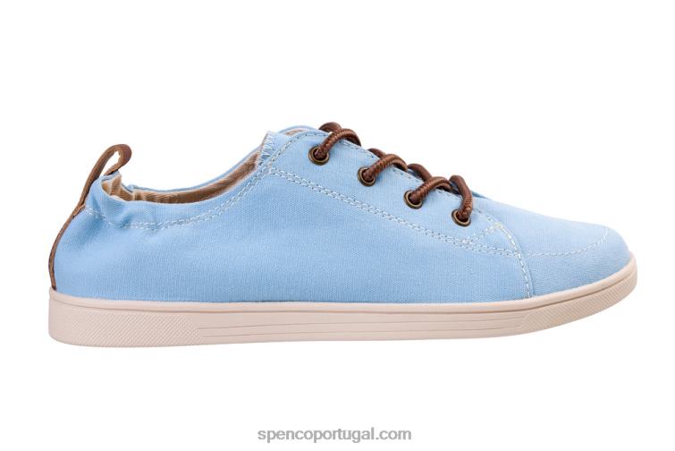 Spenco Footwear vidro azul santa clara lona sazonal 648F457 mulheres
