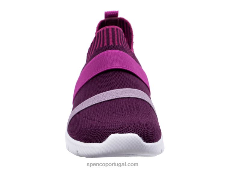 Spenco Footwear vinho de uva estiramento do carma 648F585 mulheres
