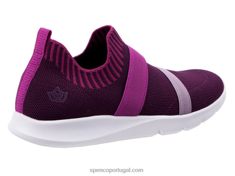 Spenco Footwear vinho de uva estiramento do carma 648F585 mulheres