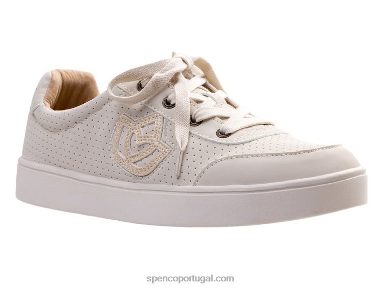 Spenco Footwear branco antigo tênis belmont 648F376 mulheres