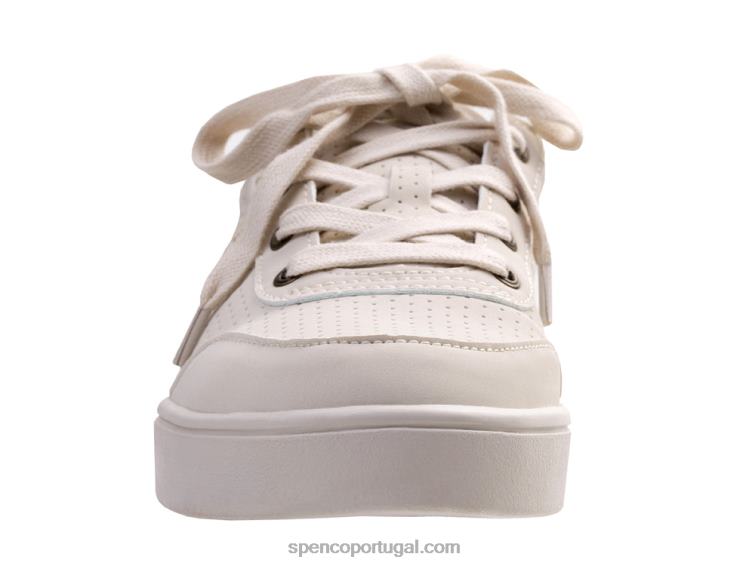 Spenco Footwear branco antigo tênis belmont 648F376 mulheres