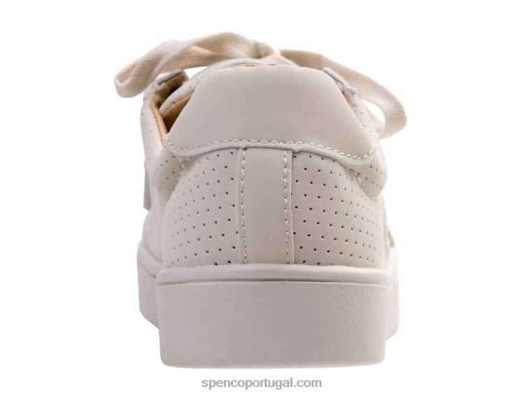 Spenco Footwear branco antigo tênis belmont 648F376 mulheres