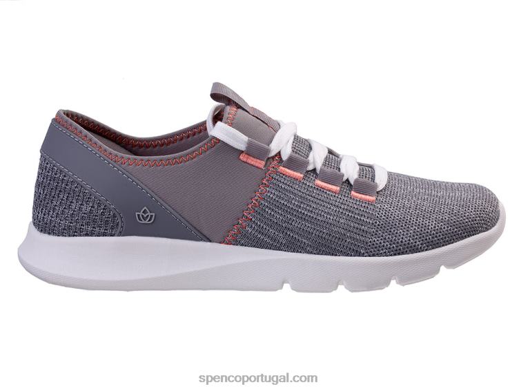 Spenco Footwear cinza Kelsey tênis clássico 648F454 mulheres