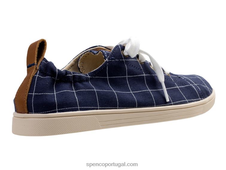 Spenco Footwear marinha sapatilha vidraça 648F322 mulheres