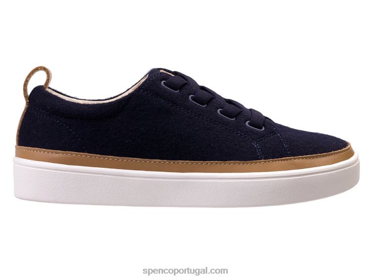 Spenco Footwear marinha tênis de lã malibu 648F380 mulheres