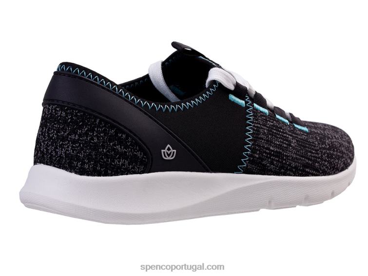 Spenco Footwear preto Kelsey tênis clássico 648F452 mulheres