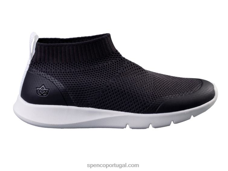 Spenco Footwear preto próspero tênis 648F571 mulheres