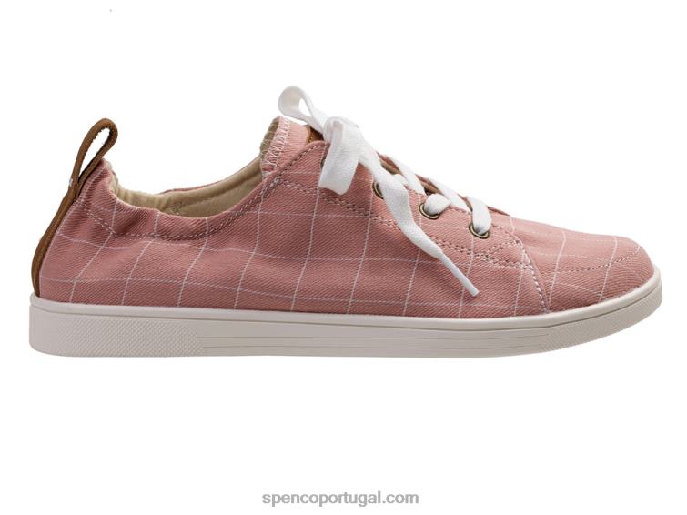 Spenco Footwear rosa sapatilha vidraça 648F323 mulheres