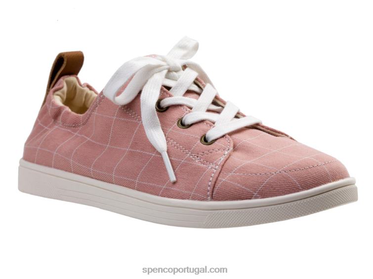 Spenco Footwear rosa sapatilha vidraça 648F323 mulheres