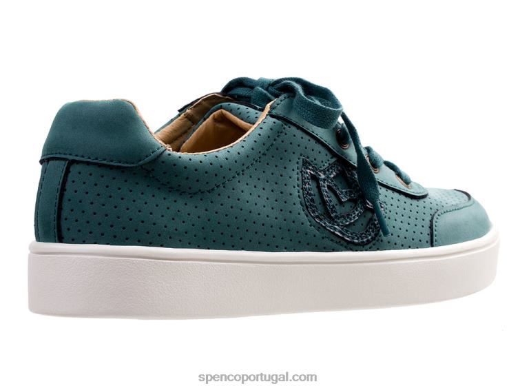 Spenco Footwear verde pato tênis belmont 648F378 mulheres