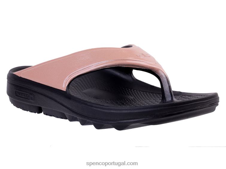 Spenco Footwear Rosa ouro sandália fusion 2 pérolas 648F242 mulheres