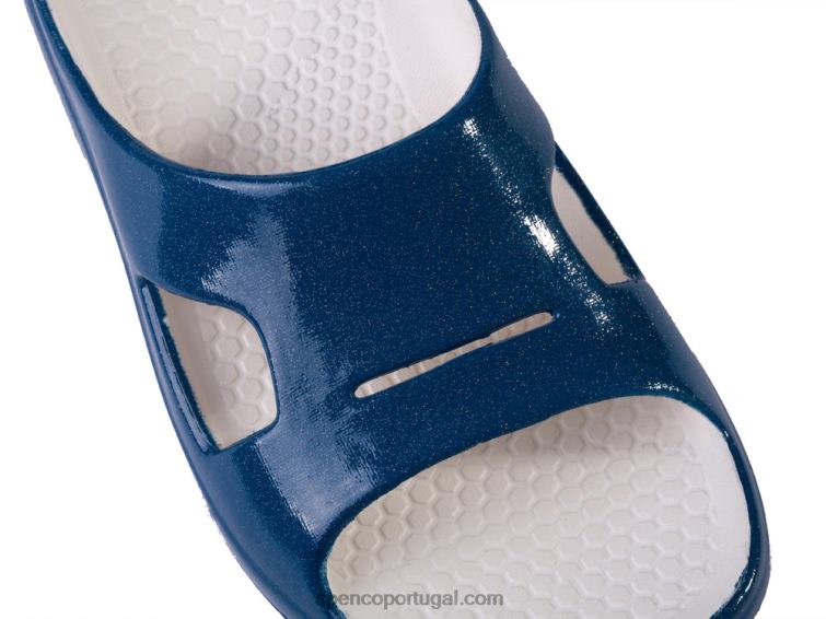 Spenco Footwear arara fusão 2 slide perolado 648F263 mulheres