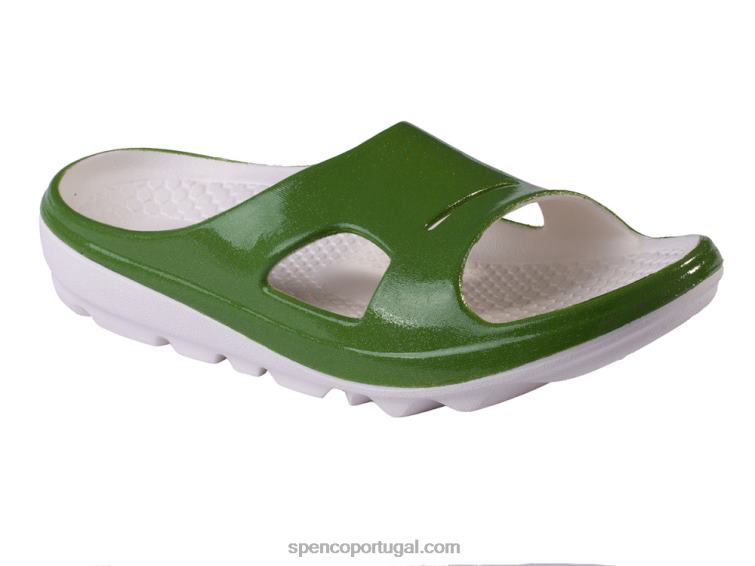 Spenco Footwear arara fusão 2 slide perolado 648F263 mulheres