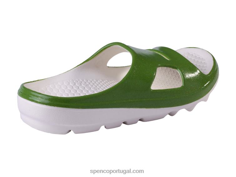 Spenco Footwear arara fusão 2 slide perolado 648F263 mulheres