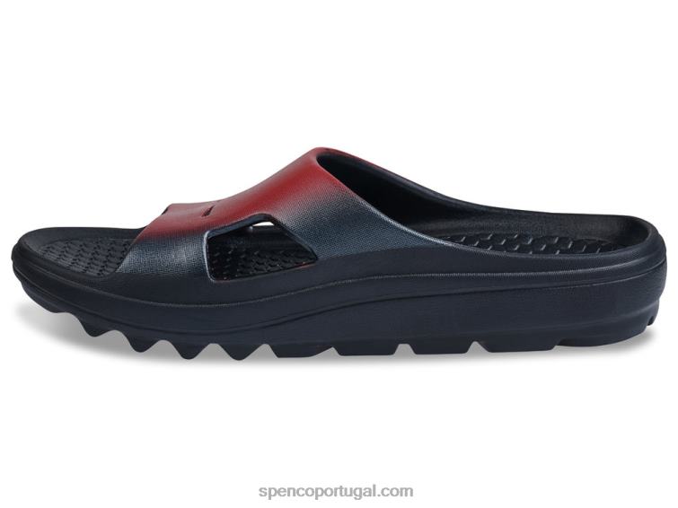 Spenco Footwear azul havaiano fusão 2 fade slide 648F233 mulheres