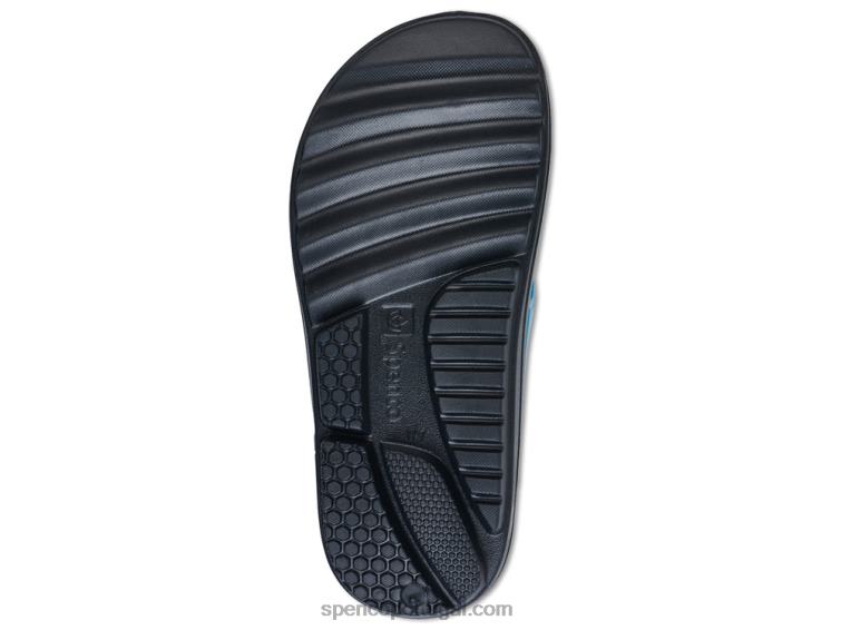 Spenco Footwear azul havaiano sandália fusion 2 fade 648F227 mulheres