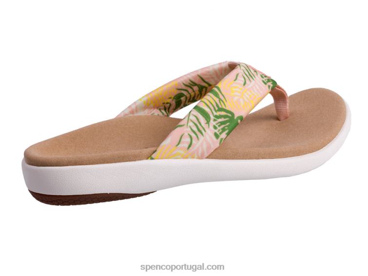 Spenco Footwear blush tropical sandália victoria tropic 648F272 mulheres