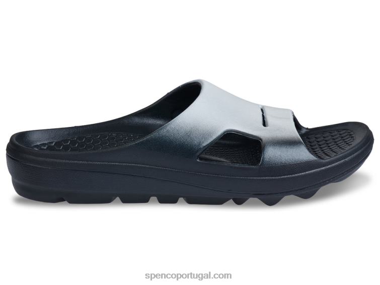 Spenco Footwear branco fusão 2 fade slide 648F232 mulheres