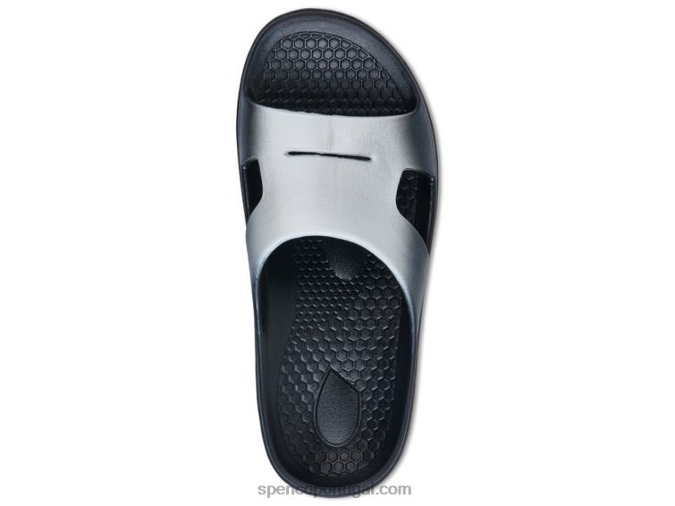 Spenco Footwear branco fusão 2 fade slide 648F232 mulheres