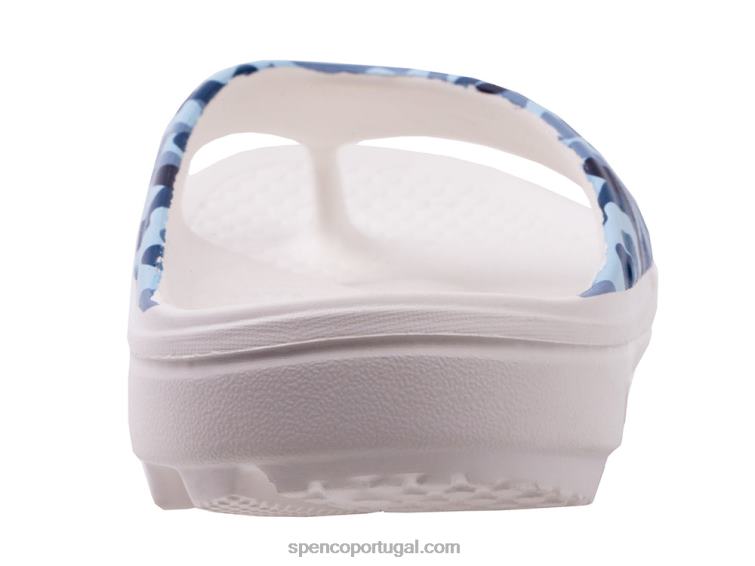 Spenco Footwear camuflagem azul sandália camuflada fusion 2 648F256 mulheres