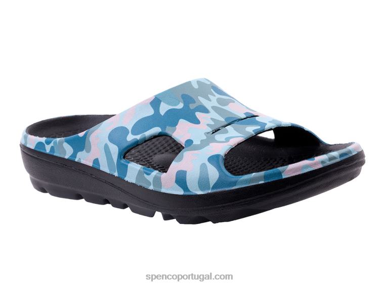 Spenco Footwear camuflagem rosa slide de camuflagem fusion 2 648F266 mulheres