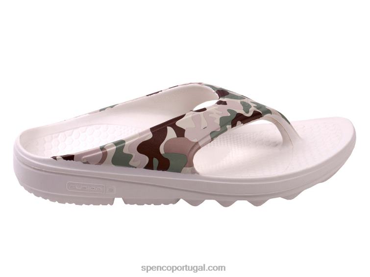 Spenco Footwear camuflagem verde sandália camuflada fusion 2 648F257 mulheres