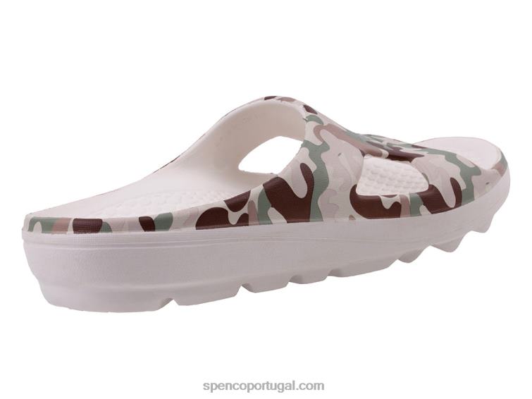 Spenco Footwear camuflagem verde slide de camuflagem fusion 2 648F265 mulheres