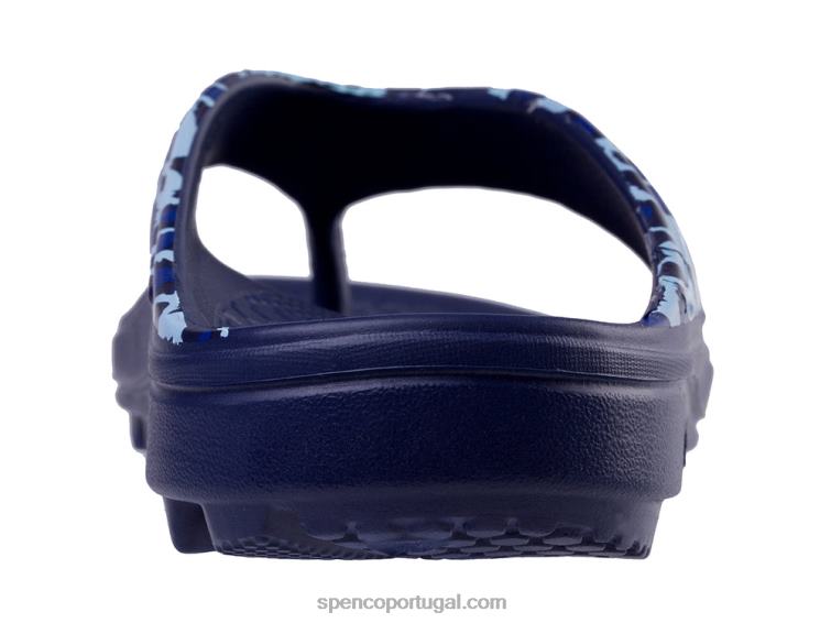 Spenco Footwear chita azul fusão 2 safari 648F246 mulheres