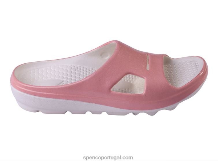 Spenco Footwear corar fusão 2 slide perolado 648F260 mulheres