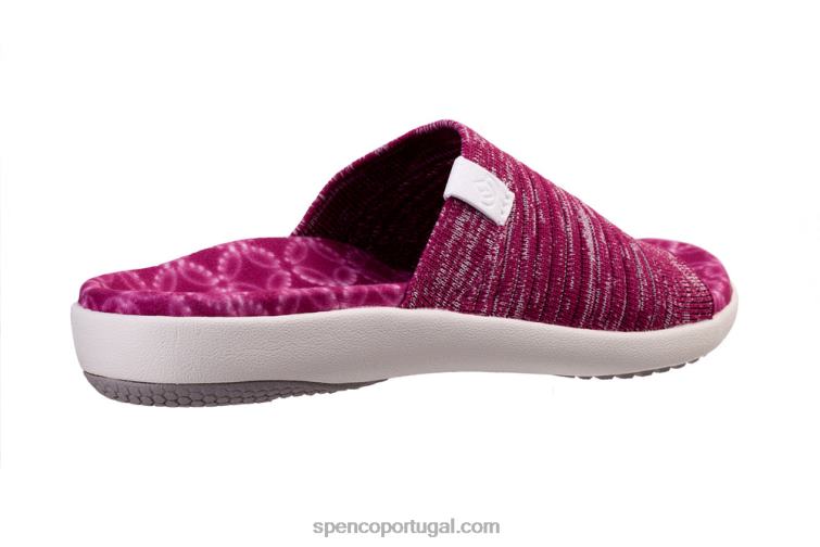 Spenco Footwear fúcsia festivo odessa slide sazonal 648F282 mulheres