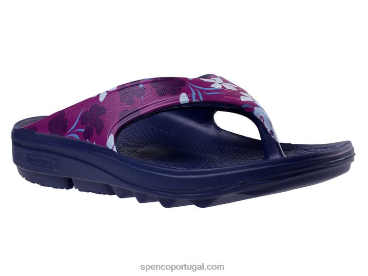 Spenco Footwear fúcsia fusão 2 floral 648F253 mulheres