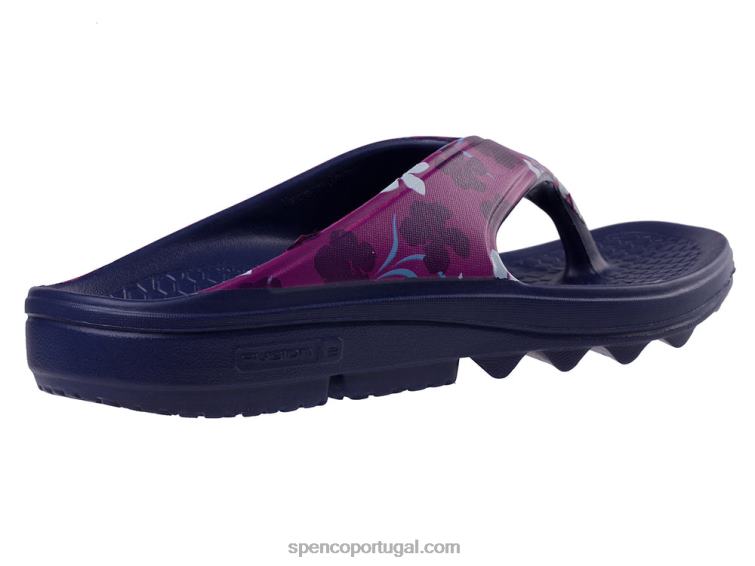 Spenco Footwear fúcsia fusão 2 floral 648F253 mulheres