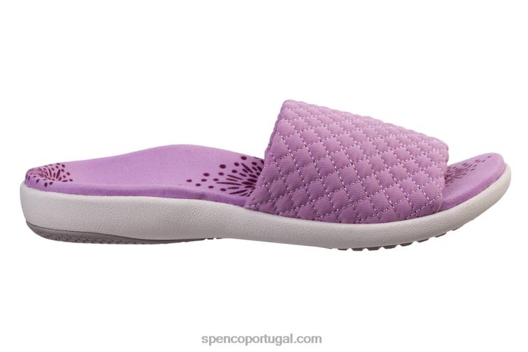 Spenco Footwear lavanda hanna slide sazonal 648F276 mulheres