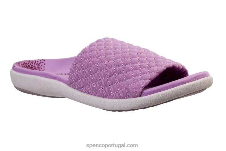 Spenco Footwear lavanda hanna slide sazonal 648F276 mulheres