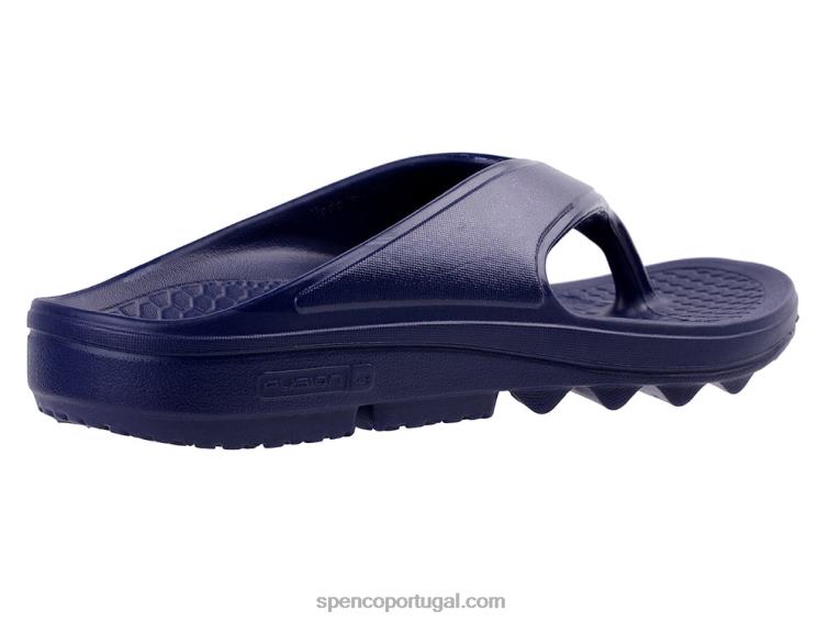 Spenco Footwear marinha sandália fusion 2 pérolas 648F240 mulheres