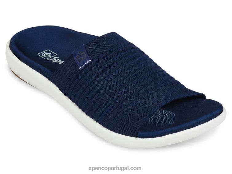 Spenco Footwear patriota azul astoria slide - best-seller 648F236 mulheres