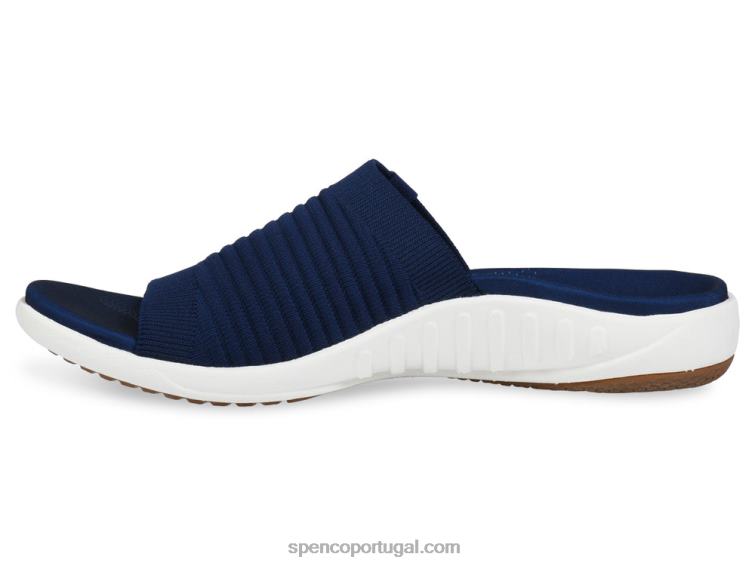 Spenco Footwear preto astoria slide - best-seller 648F234 mulheres