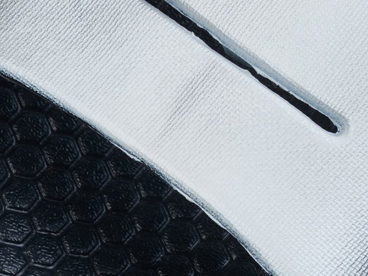 Spenco Footwear preto fusão 2 fade slide 648F230 mulheres