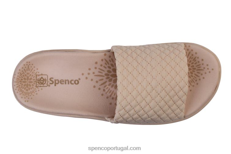 Spenco Footwear preto hanna slide clássico 648F273 mulheres