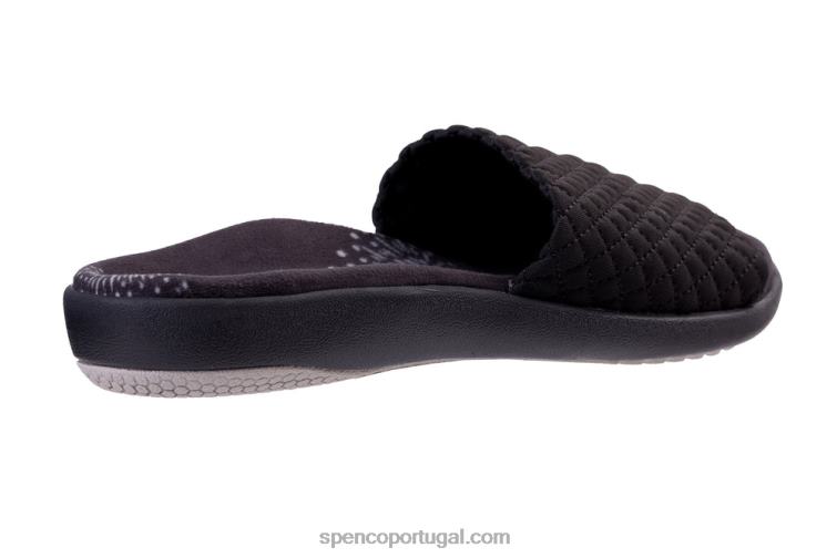 Spenco Footwear preto hanna slide clássico 648F273 mulheres