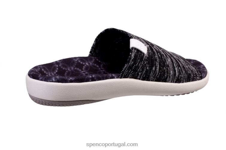 Spenco Footwear preto slide clássico de odessa 648F278 mulheres
