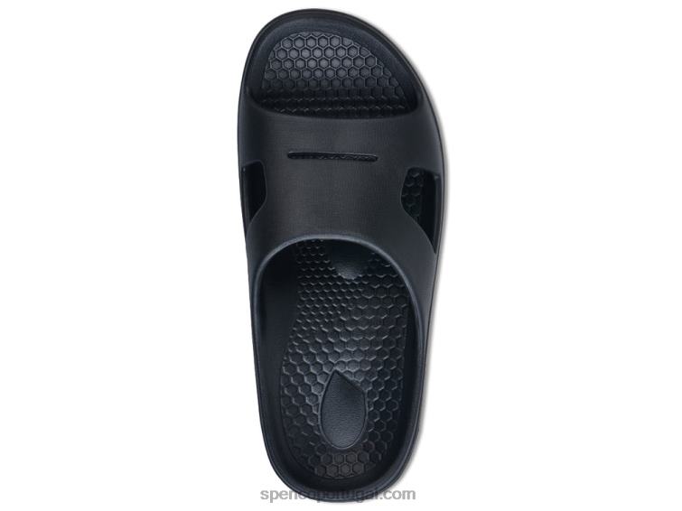 Spenco Footwear preto slide de fusão 2 648F229 mulheres