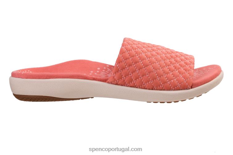 Spenco Footwear terracota hanna slide sazonal 648F277 mulheres