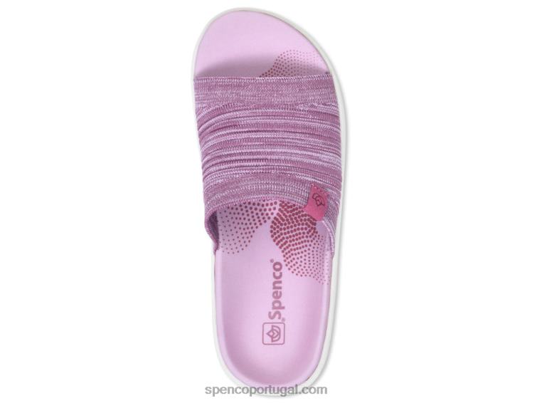 Spenco Footwear urze rosa astoria slide - 2020 648F237 mulheres